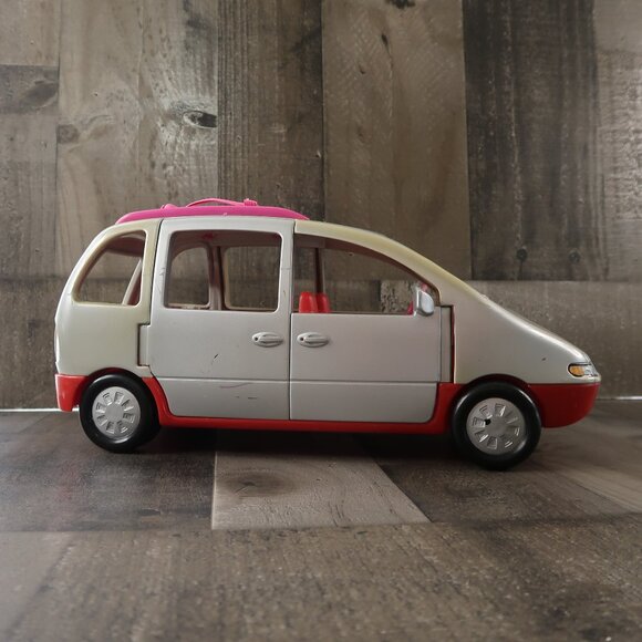 1999 Fisher Price Loving Family Silver Grey Mini Van Musical Makes Sounds WORKS! - Picture 2 of 8